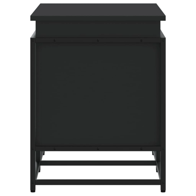 vidaXL uzglabāšanas kaste ar vāku, 80x40x51,5 cm, inženierijas koks