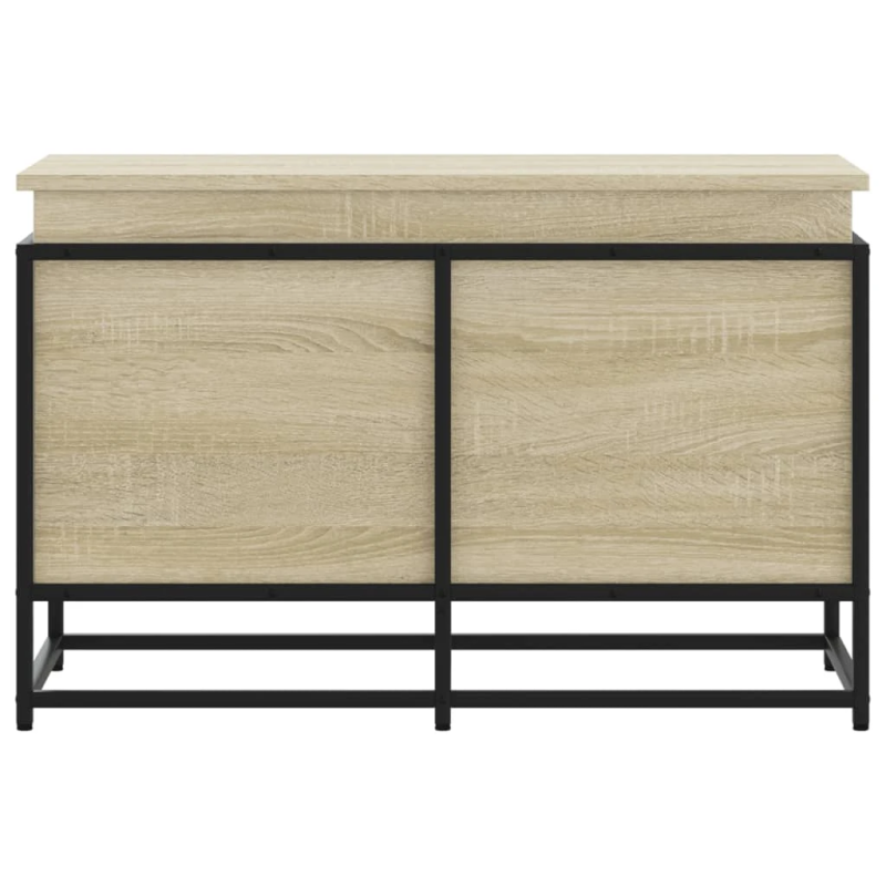 vidaXL uzglabāšanas kaste ar vāku, 80x40x51,5 cm, inženierijas koks