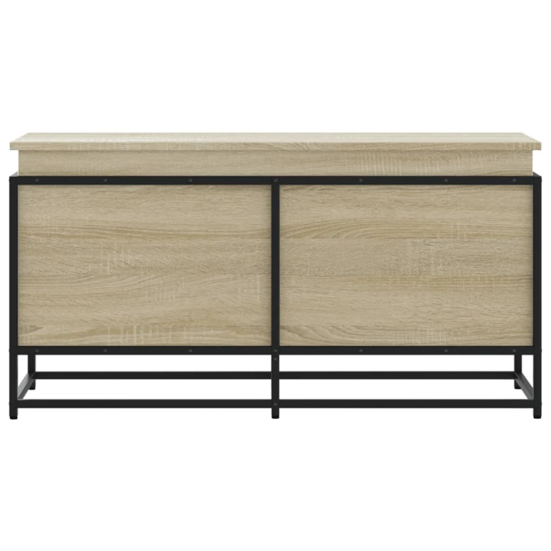 vidaXL uzglabāšanas kaste ar vāku, 100x40x51,5 cm, inženierijas koks