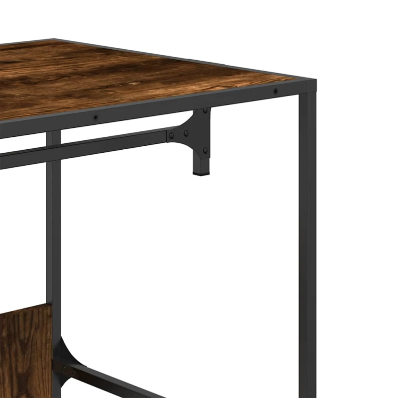 vidaXL drēbju skapis, ozolkoka krāsa, 90x50x180 cm, inženierijas koks