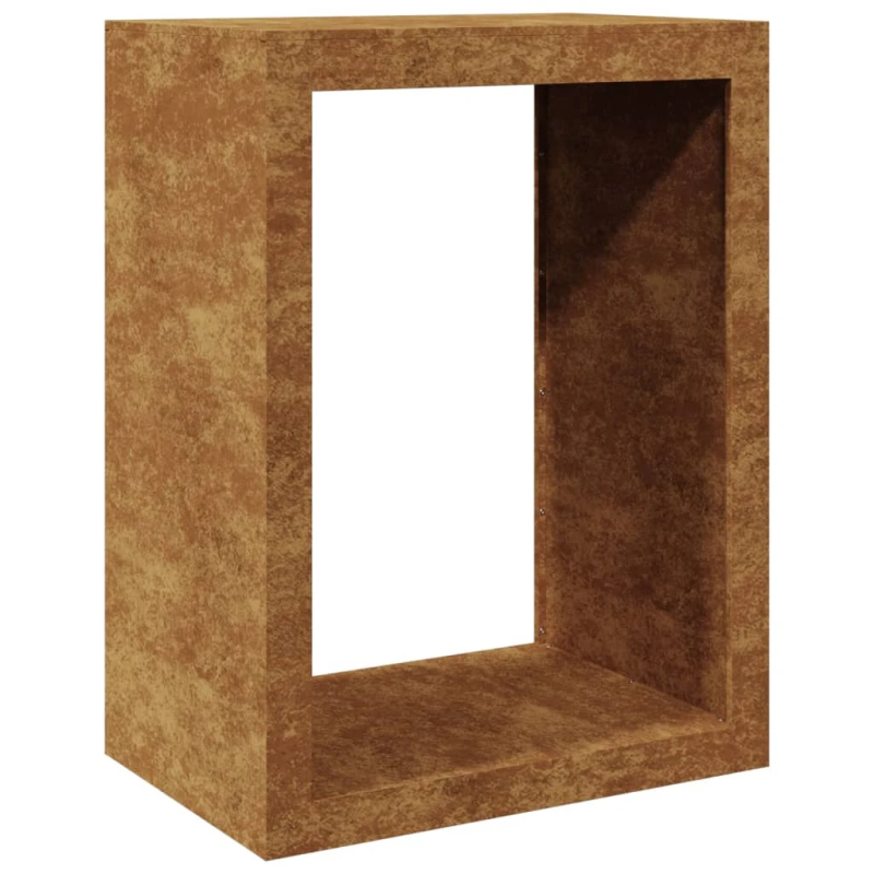 vidaXL Malkas plaukts 60x40x80 cm, laikapstākļiem izturīgs tērauds