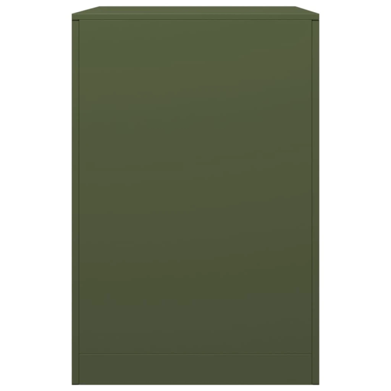 vidaXL malkas uzglabāšanas statīvs, zaļa, 60x40x60 cm, tērauds