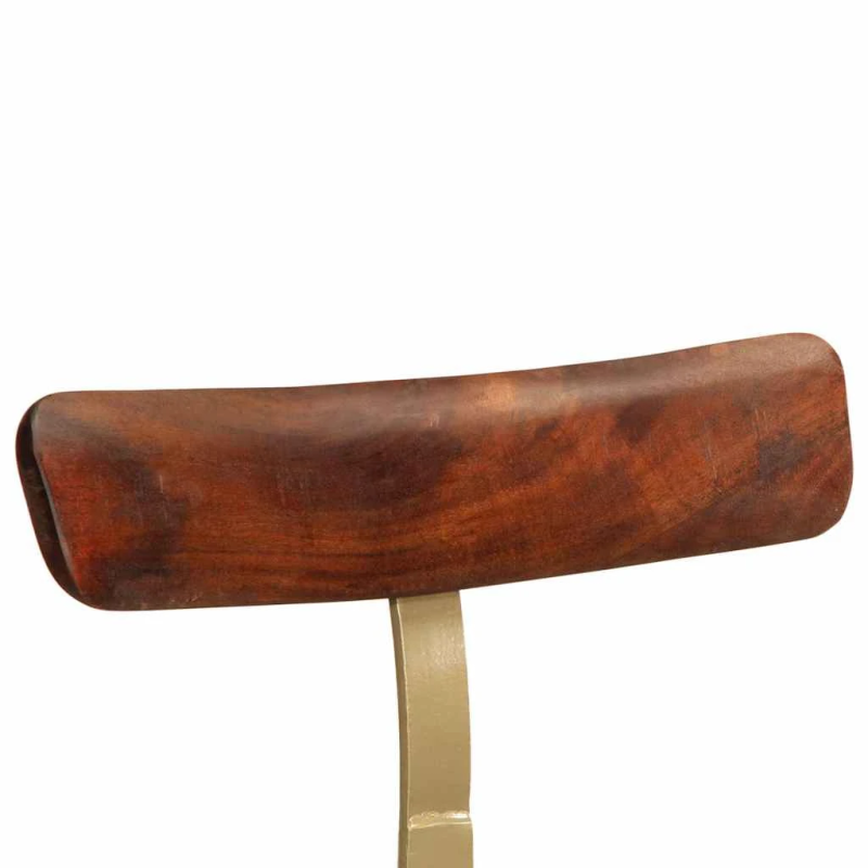 vidaXL bāra krēsli, 2 gab., 49x43x79 cm, mango masīvkoks