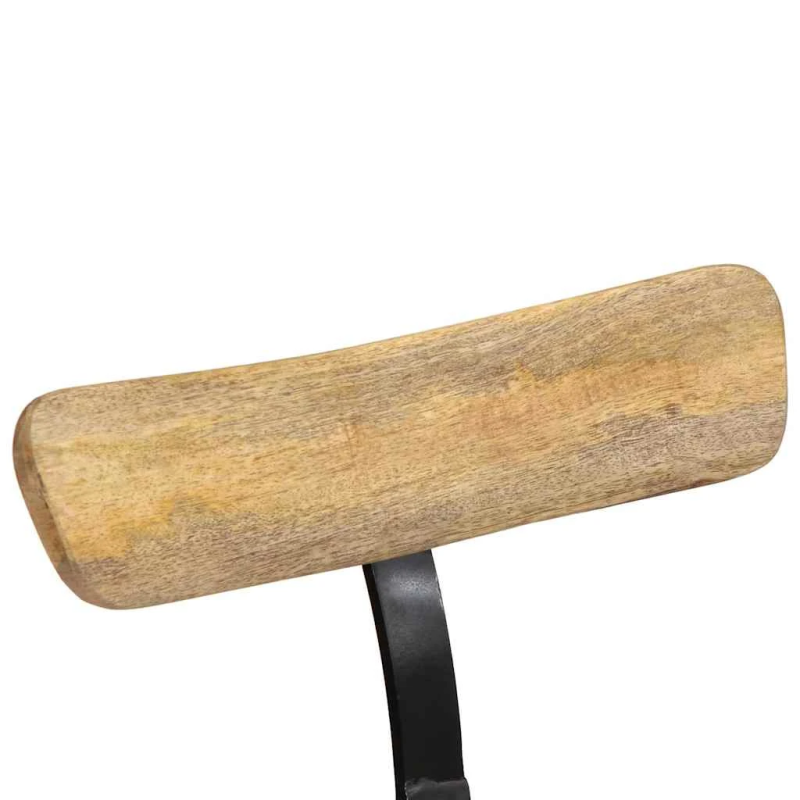 vidaXL bāra krēsli, 2 gab., 49x43x88 cm, mango masīvkoks