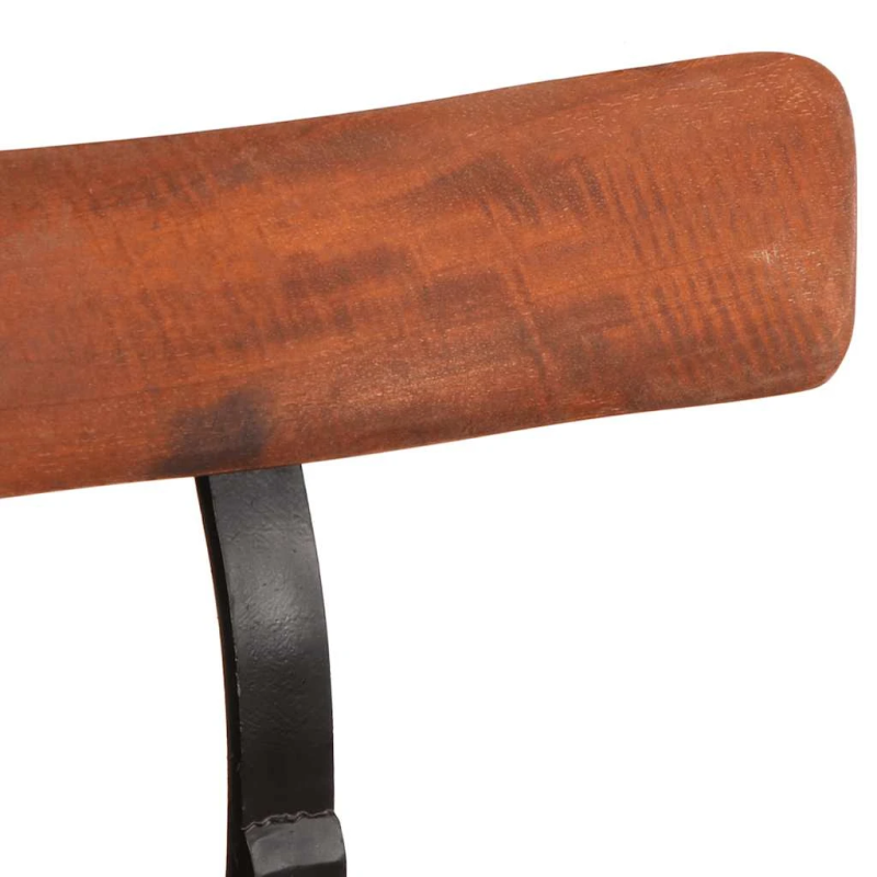 vidaXL bāra krēsli, 2 gab., 49x43x103 cm, mango masīvkoks