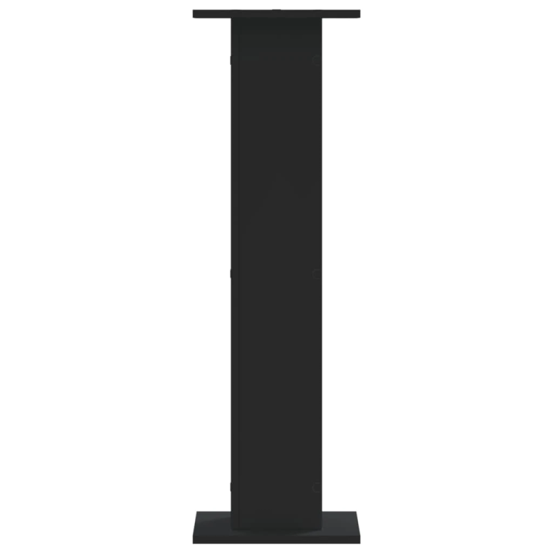 vidaXL skaļruņu statīvi, 2 gab., melni, 30x30x95 cm, inženierijas koks