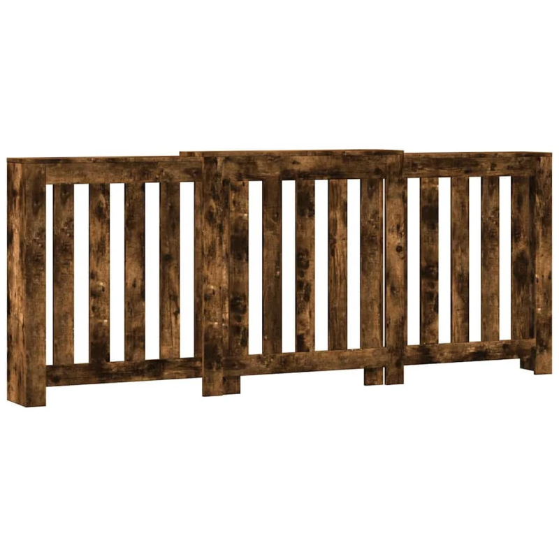 vidaXL radiatora pārsegs, ozolkoka, 205x21,5x83,5cm, inženierijas koks