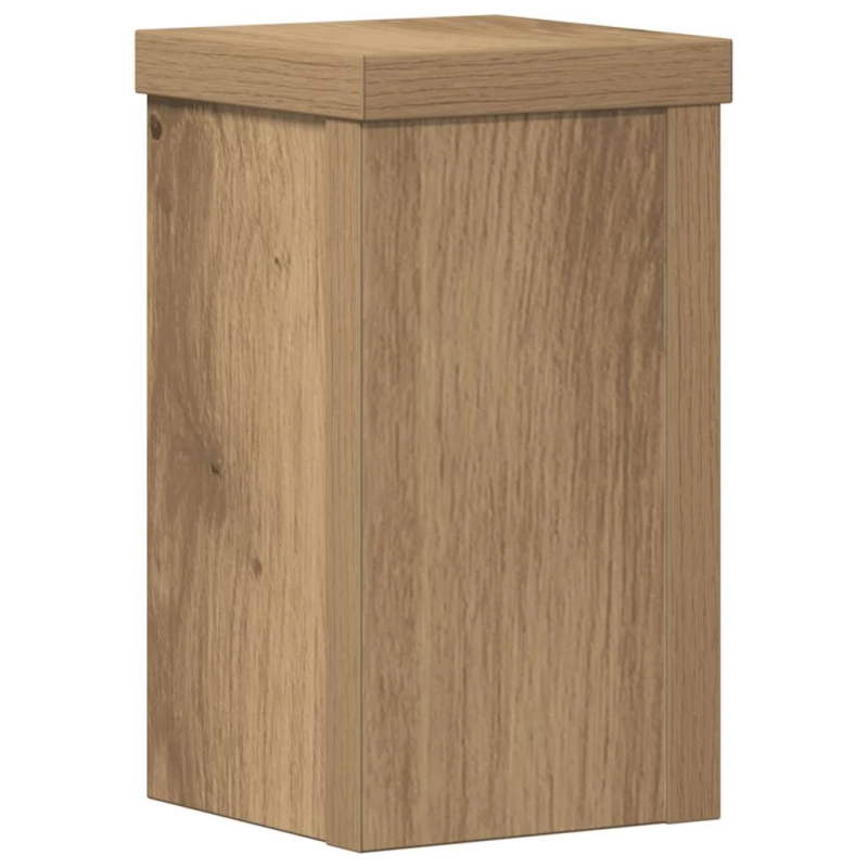 vidaXL augu statīvi, 2 gab., koka krāsa, 10x10x18 cm, koks