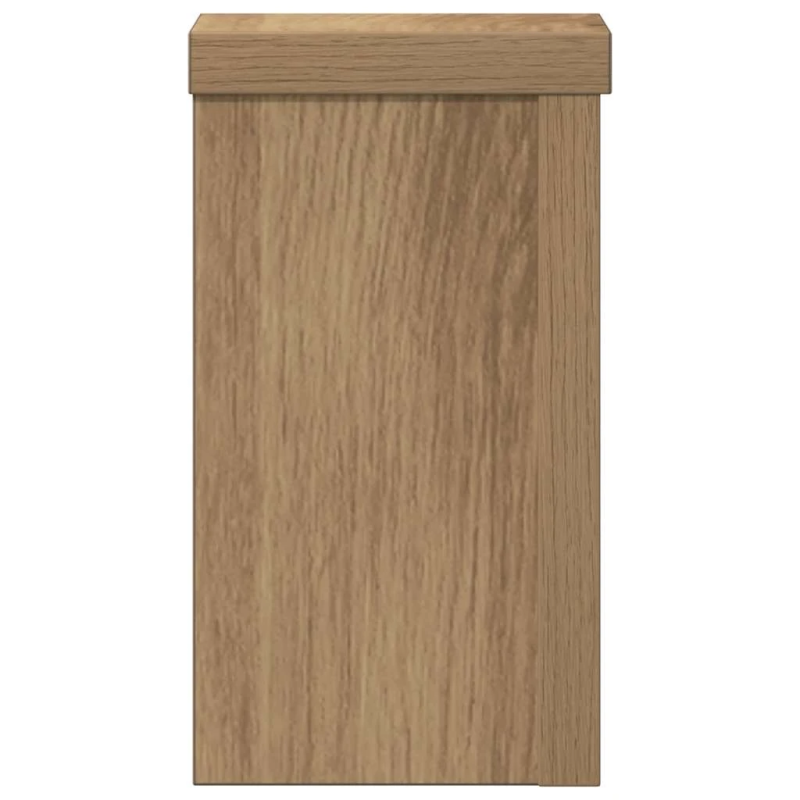 vidaXL augu statīvi, 2 gab., koka krāsa, 10x10x18 cm, koks