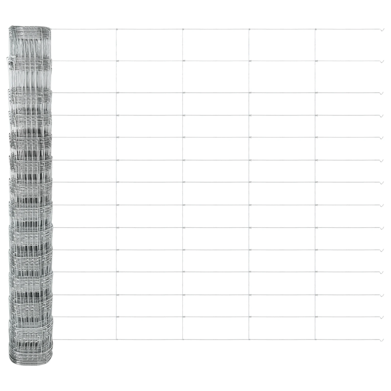 vidaXL Žoga āķis Cinkots 50 x 1,4 m Tērauds