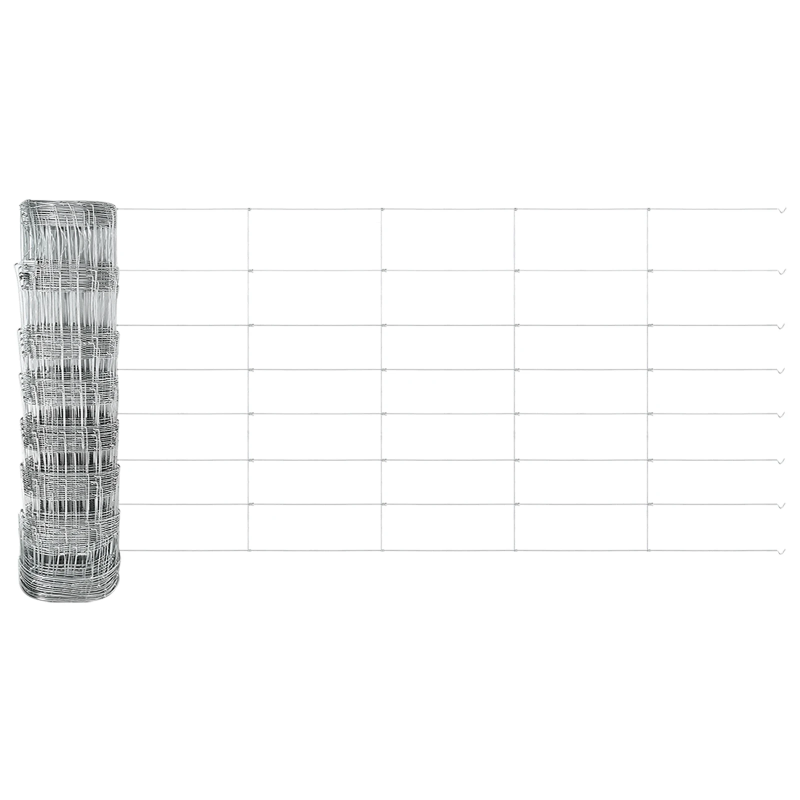 vidaXL Žoga āķis Cinkots 100 x 0,8 m Tērauds