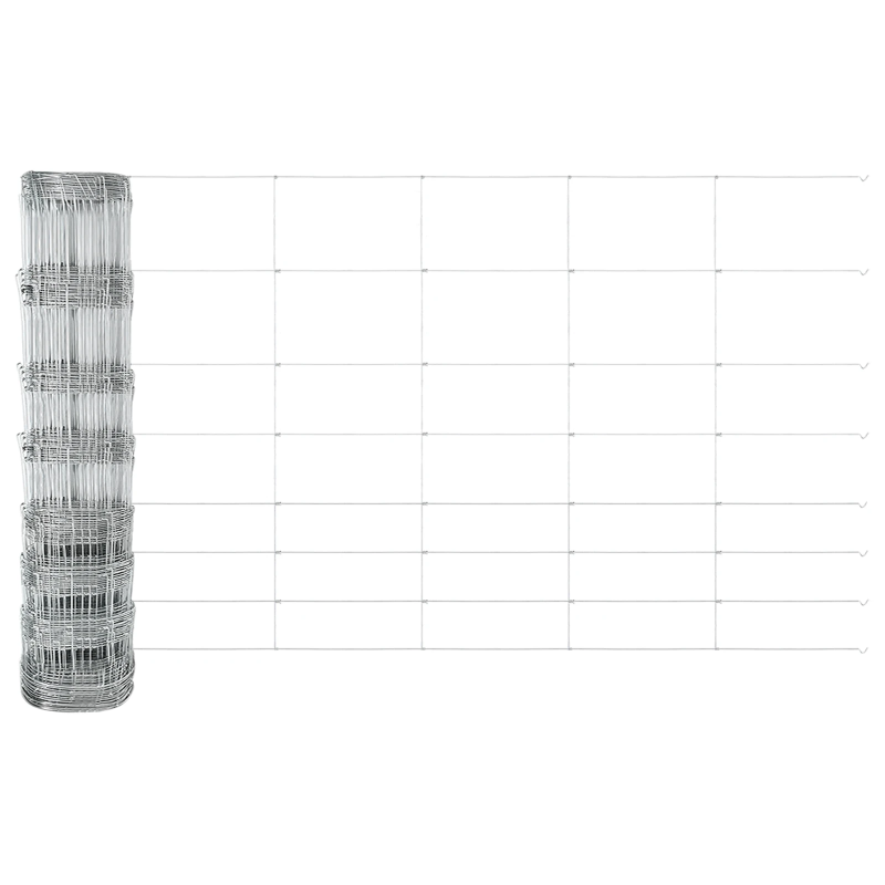 vidaXL Žoga āķis Cinkots 100 x 1 m Tērauds