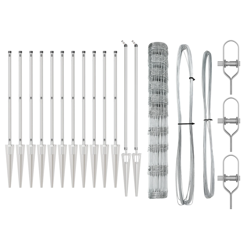 vidaXL Žoga āķis Cinkots 25 x 1,2 m Tērauds