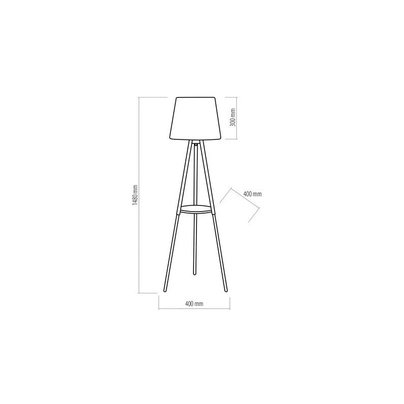 Stāvlampa vaio 698 60w e27