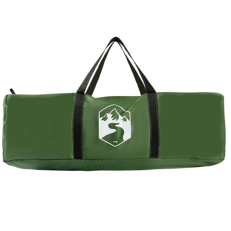 vidaXL Nojumes telts Zaļa 194 x 194 x 251 cm audums