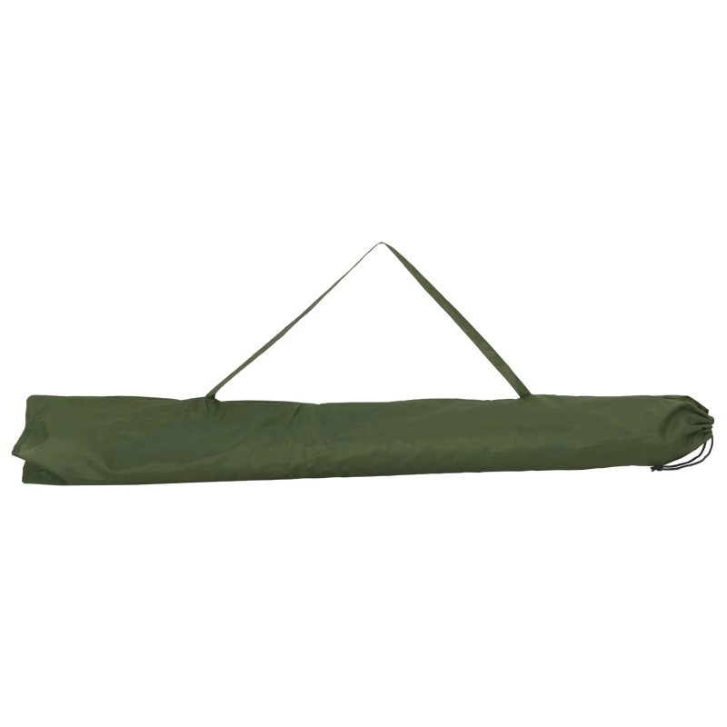 vidaXL Makšķernieku Lietussargs Dzeltenā armija 220 x 193 cm