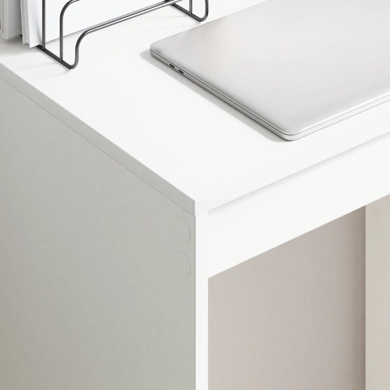 vidaXL Galds Balts 60 x 40 x 76 cm