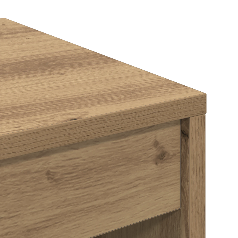 vidaXL Galds Artisānā ozols 60 x 40 x 76 cm