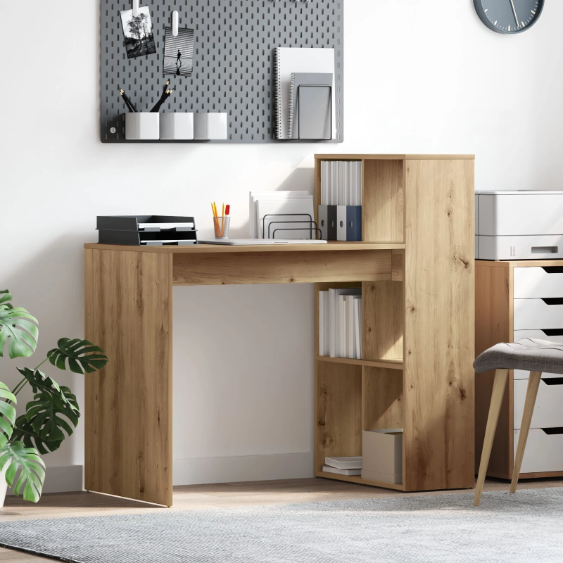 vidaXL Galds Artisānā ozols 108 x 55 x 103.5 cm Inženierijas koks