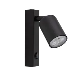 Lamp wall tk lighting top gu10 10w bk