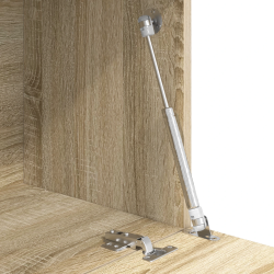 vidaXL Galds Sonoma ozols 71.5 x 31.5 x 106.5 cm Inženierijas koks