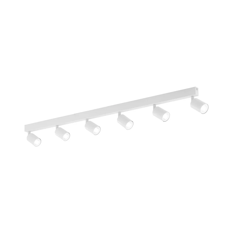 Spotlampa top gu10 6x10w balta