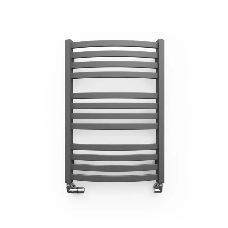 Ar ūdeni apsildāms dvieļu žāvētāja stienis Terma D01, grafīta krās., 50 cm x 71 cm, 400 W