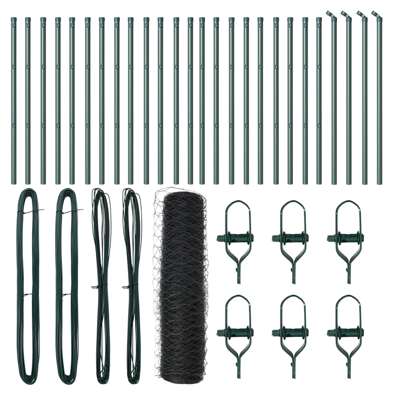 vidaXL Žoga āķis Pelēka 50 x 0,6 m ,50 mm siets, Tērauds un PVC