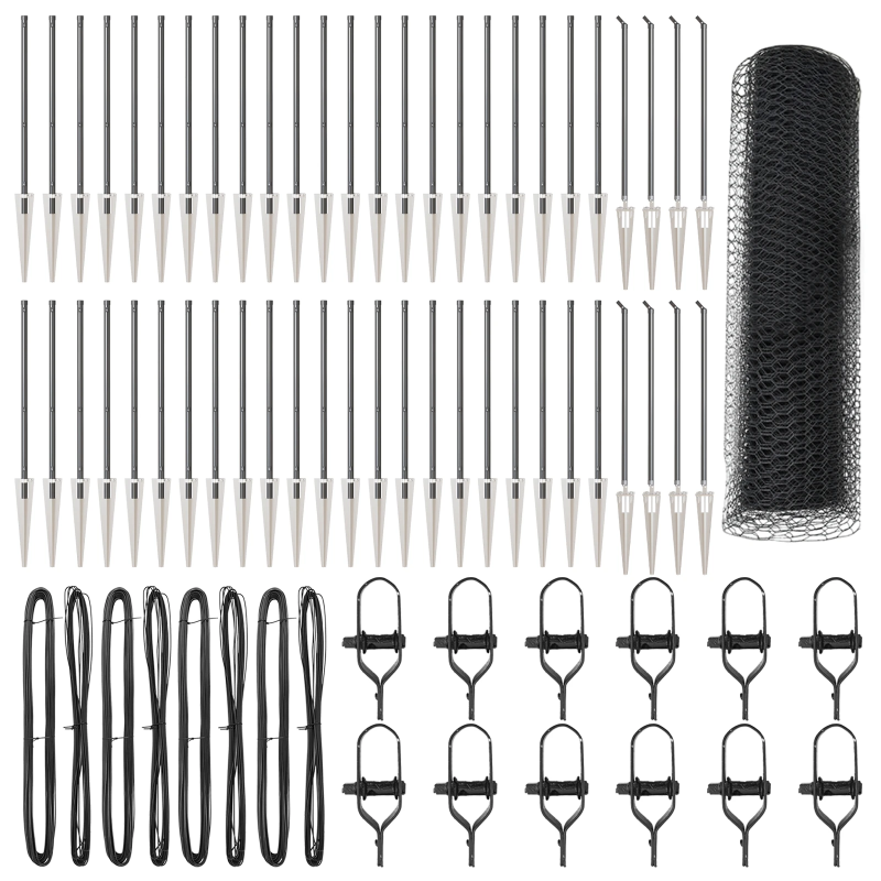 vidaXL Žoga āķis Pelēka 100 x 0,6 m ,13 mm sieta, Tērauds un PVC