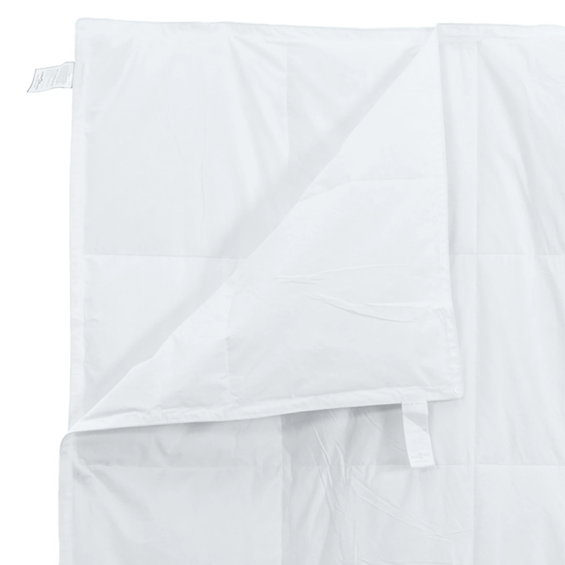 vidaXL 2-in-1 Segu Balts 240 x 260 cm Spalvas