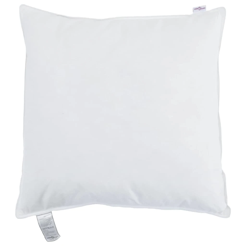 vidaXL Spilvens ar spilvenu Balts 80 x 80 cm Spalvas