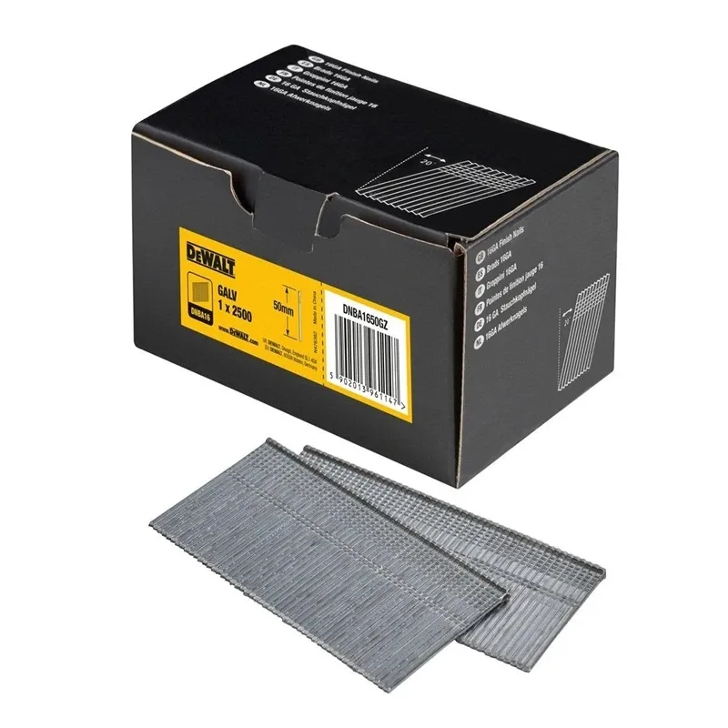Naglas lentē Dewalt DNBA1650GZ. 50 mm x 1.6 mm