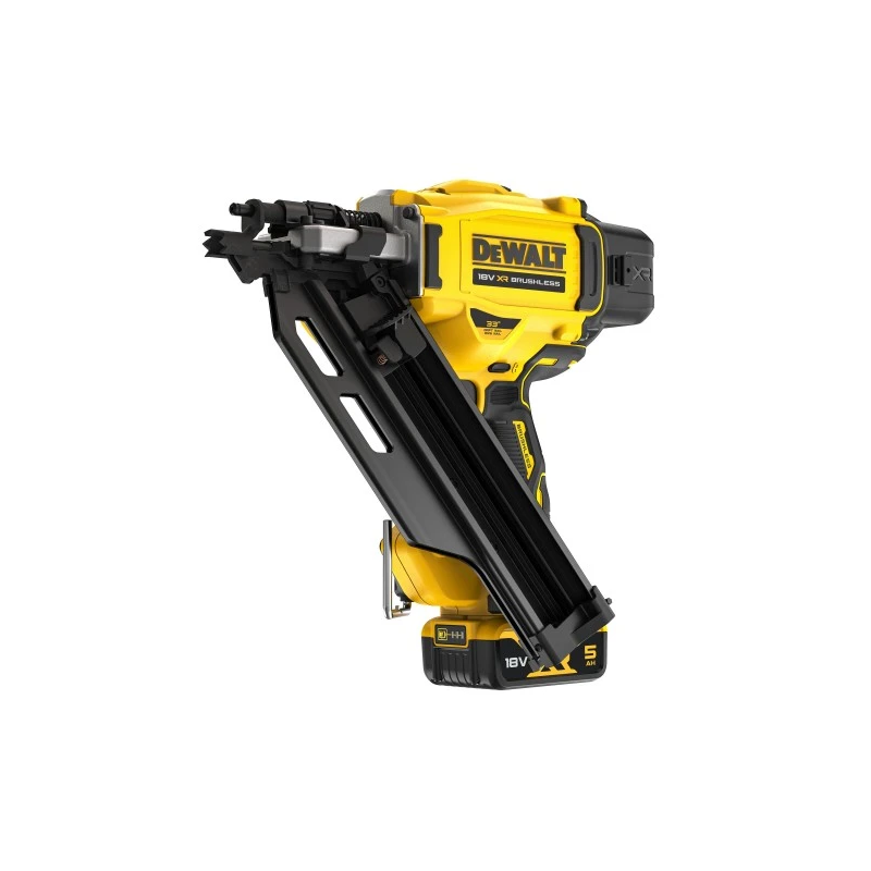 DeWALT Konstrukciju naglotājs 30-34° 50-90mm 18V 2x5Ah