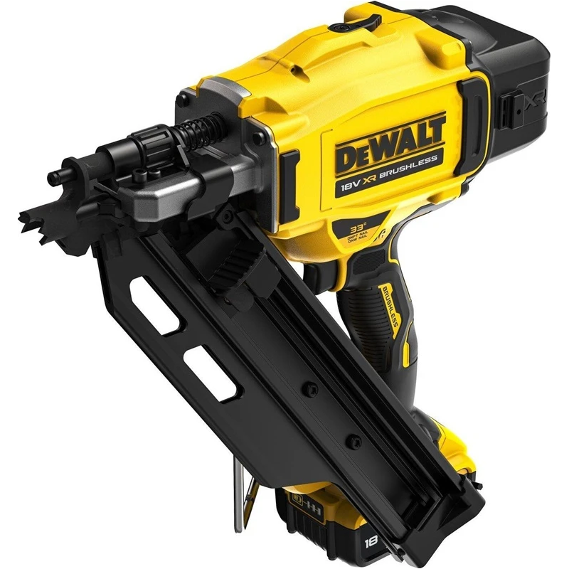 DeWALT Konstrukciju naglotājs 30-34° 50-90mm 18V 2x5Ah