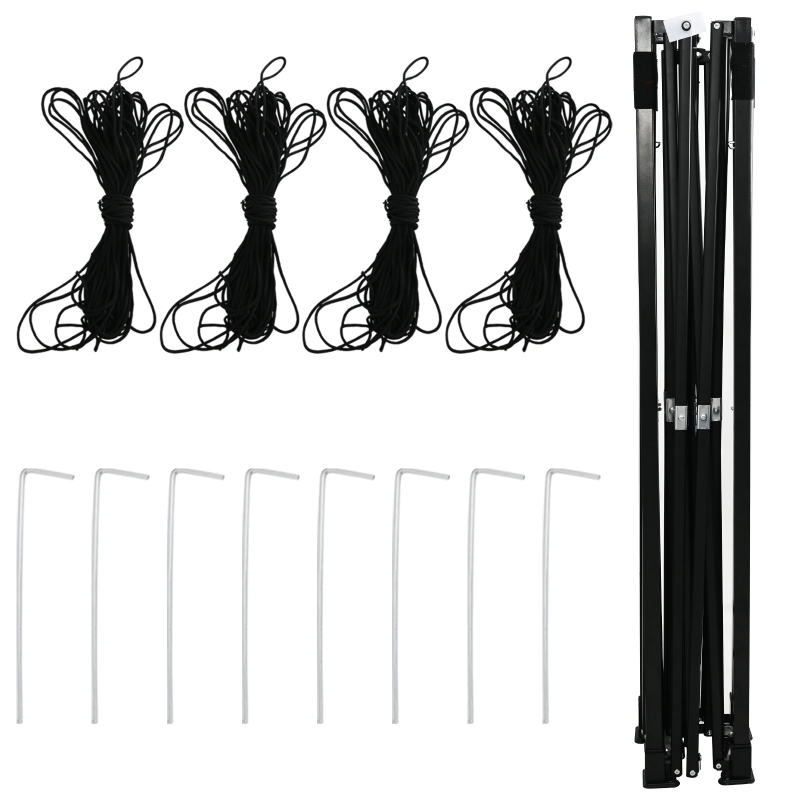 vidaXL Siltumnīca ar iznirstošo rāmi Zaļa 200 x 200 x 300 cm Dzelzs