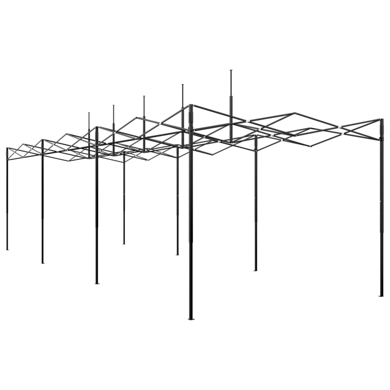 vidaXL Siltumnīca ar iznirstošo rāmi Zaļa 290 x 870 x 315 cm Dzelzs