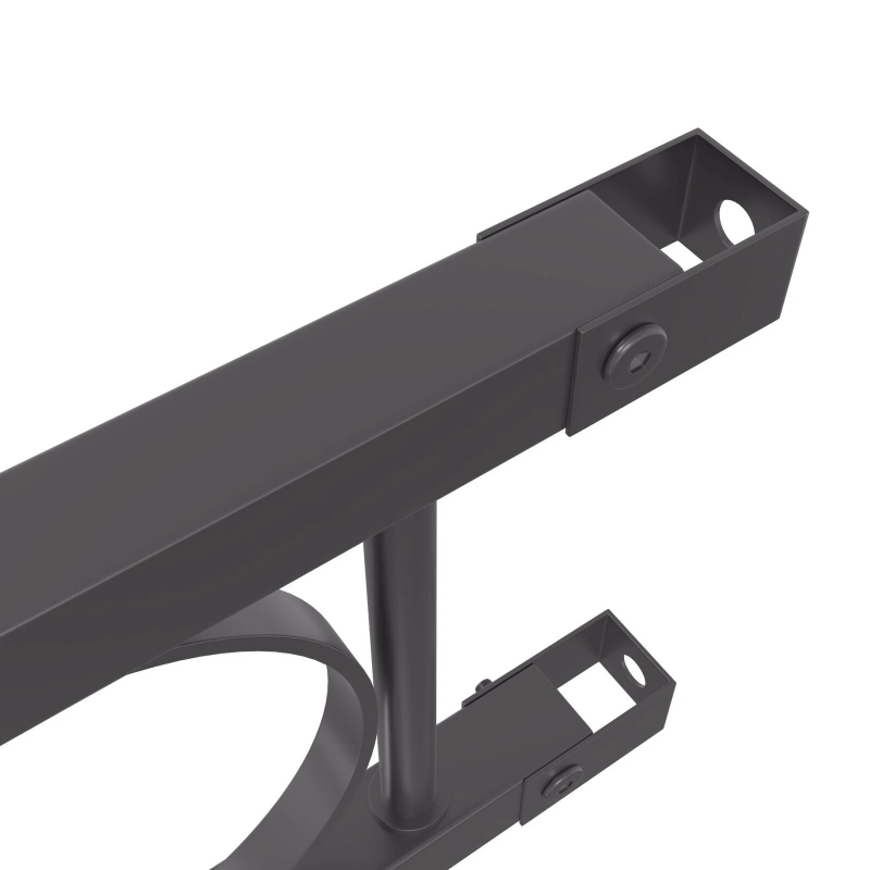 vidaXL Žoga elements Pelēka 170 x 120 cm Tērauds