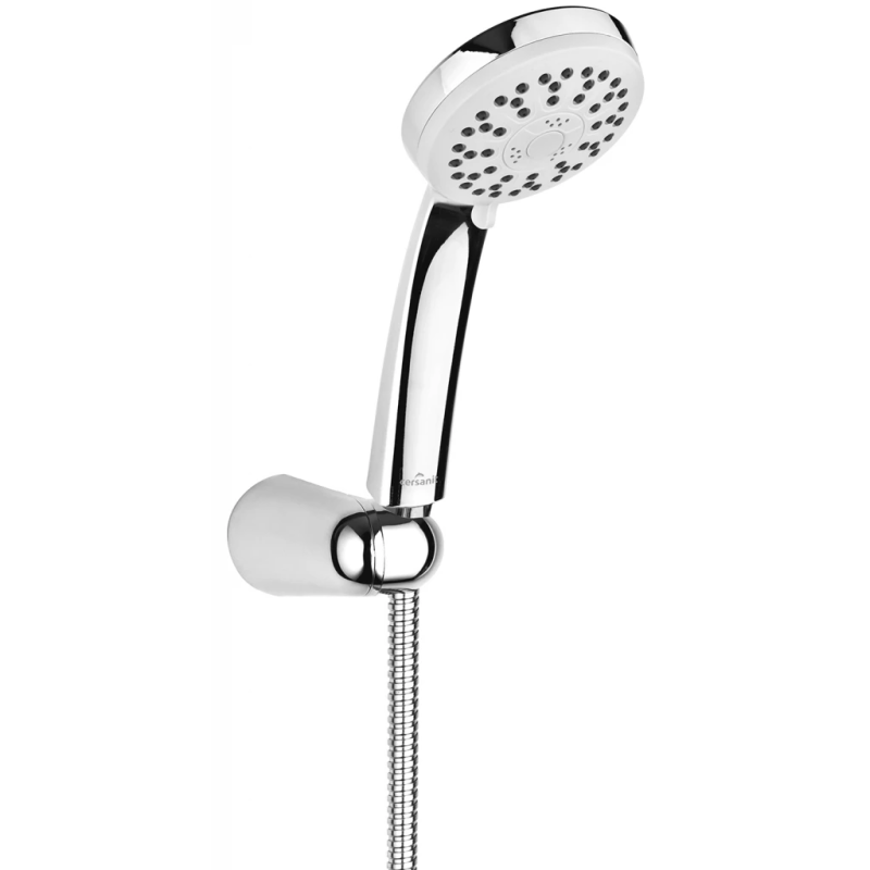 Dušas komplekts ar turētāju Cersanit Modi, 3 režīmi, 150cm