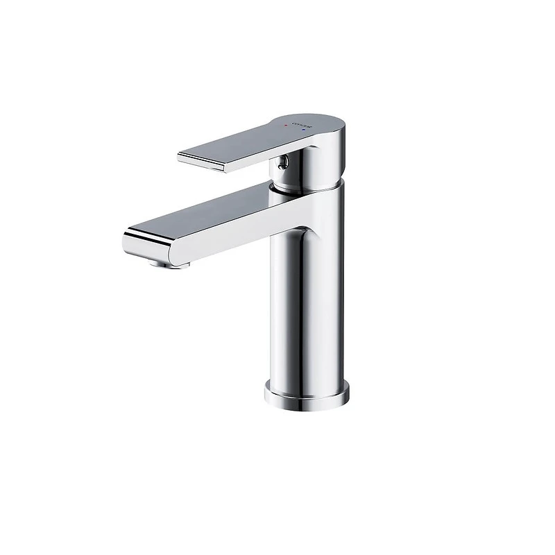 Jaucējkrāns izlietnes Cersanit Brasco, ar Klik-Klak noteku, hromēts