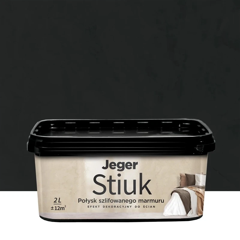 Apmetums dekor jeger stiuk carbon 2l