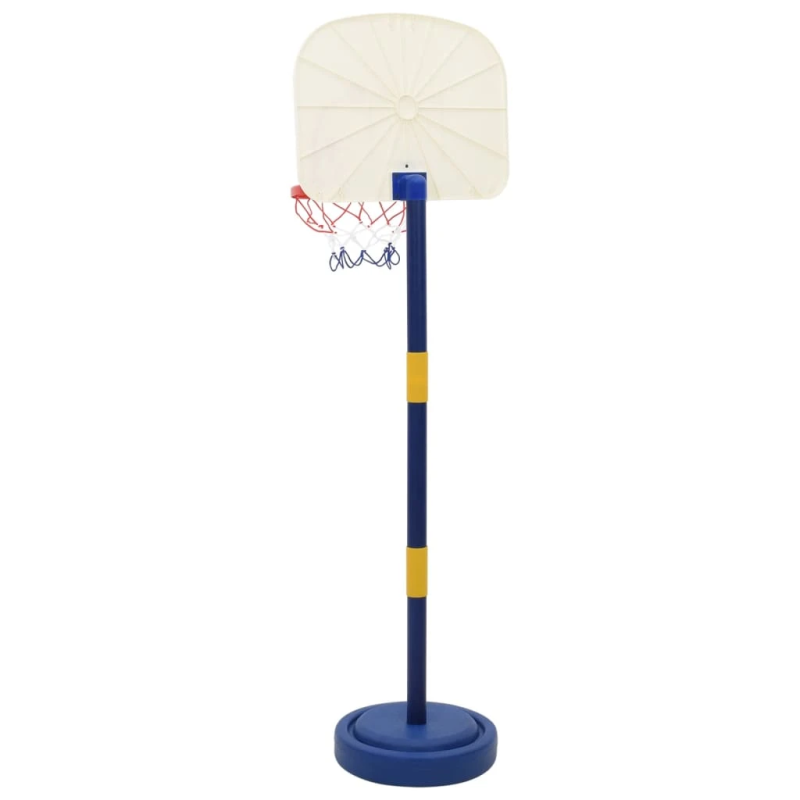 vidaXL Basketbola statīvs ar regulējamu bumbu un sūkni 90-121 cm