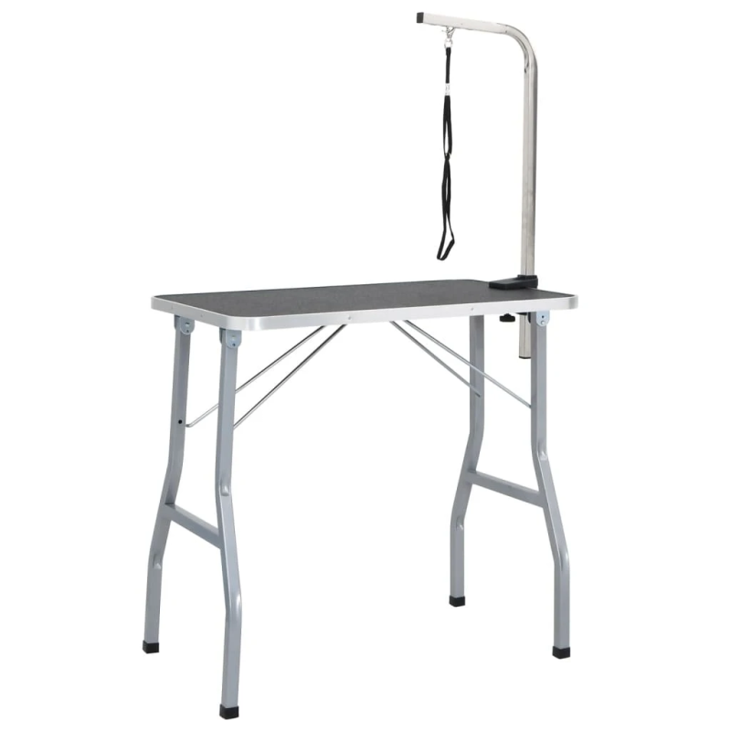 vidaXL mājdzīvnieku galds, kaķiem un suņiem, pielāgojams ar 1 cilpu