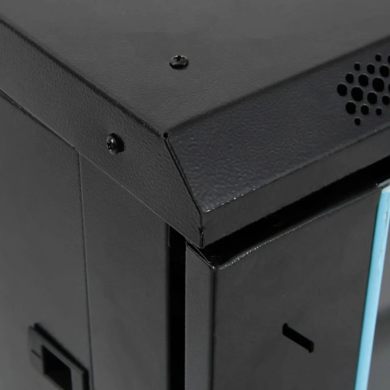 vidaXL 22U Komutacinė spinta, juodos spalvos, 60x60x120cm, 19, IP20