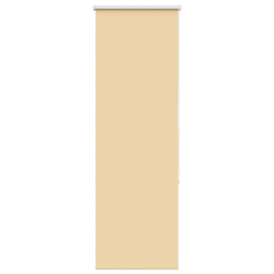 vidaXL rullo žalūzija bēša 50x130 cm auduma platums 45,7cm poliesters