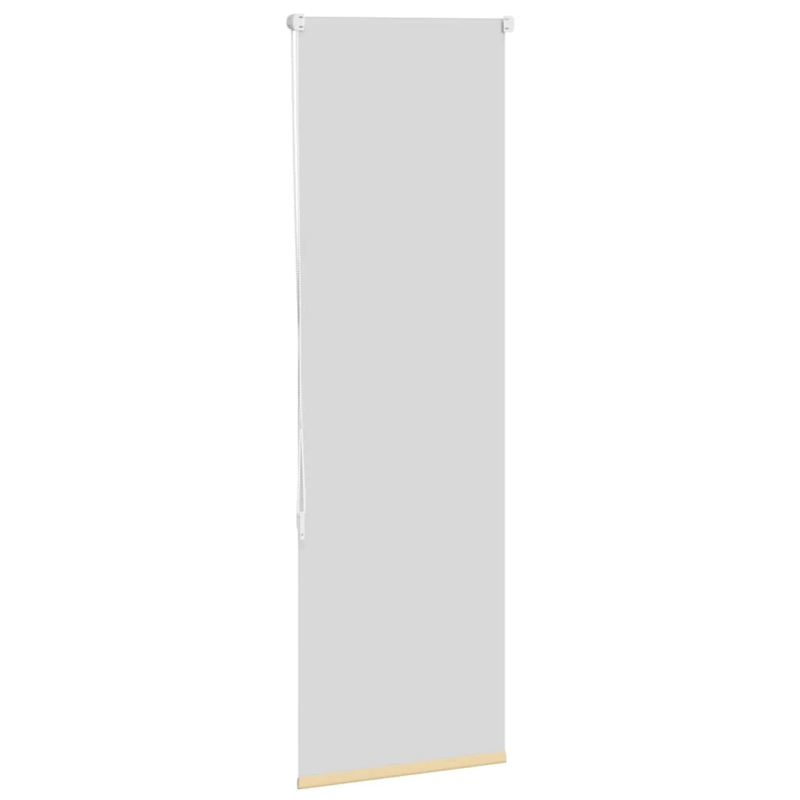 vidaXL rullo žalūzija bēša 50x130 cm auduma platums 45,7cm poliesters