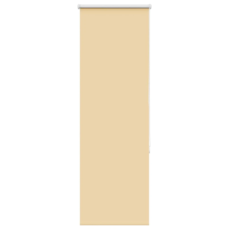 vidaXL rullo žalūzija bēša 60x130 cm auduma platums 55,7cm poliesters