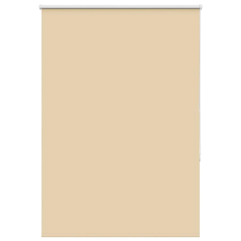 vidaXL rullo žalūzija bēša 90x130 cm auduma platums 85,7cm poliesters