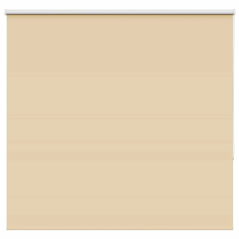 vidaXL Rullo žalūzija Blackout bēša 145x130 cm Auduma platums 141,6cm