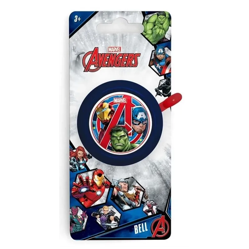 Jalgrattakell Marvel Avengers, metall, sinine v.-mitmevärviline