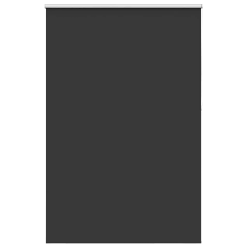 vidaXL Rullo žalūzija Blackout Black 145x230 cm Auduma platums 141,6cm